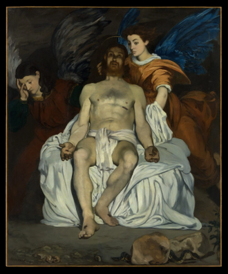 The Dead Christ with Angels by Edouard Manet © Metropolitan Museum, New York