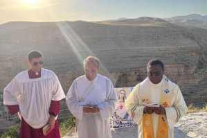 Mass in the desert