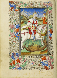 Illuminated miniature by the Master of Sir John Fastolf 1430-1440, © J Paul Getty Museum