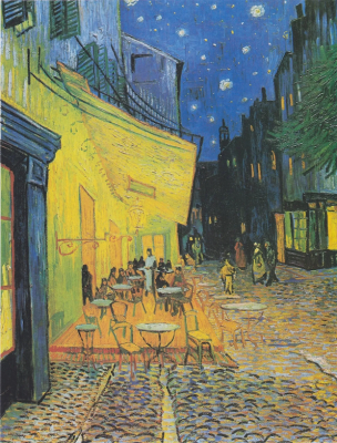 Café Terrace at Night, 1888, Oil on canvas, © Kröller-Müller Museum, Otterlo, Netherlands / Alamy