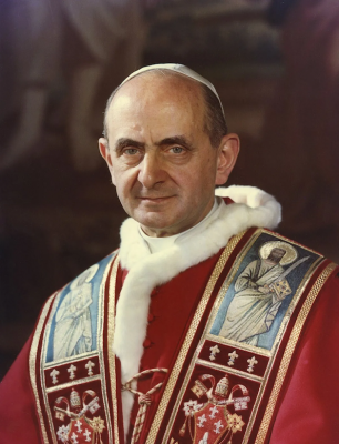Pope Paul VI. Photograph by Fotografia Felici.  1969 © Vatican News