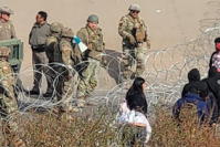 Military confronts refugees at border