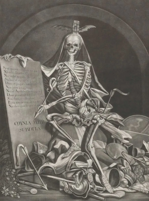 The Rule of Death, by Johann Jacob Ridinger after Johann Elias Ridinger 1760 © Christie's New York, 3.11.16.