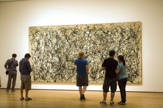 One: Number 31, 1950 by Jackson Pollock, 1948 © Alamy / Museum of Modern Art, New York