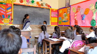 Girls in Catholic school in Pakistan © ACN