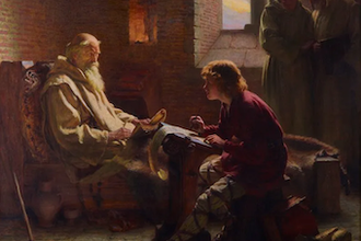The Last Chapter, by James Doyle Penrose, 1902 © Cambridge University Library