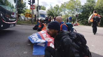 Blocking traffic at Dover