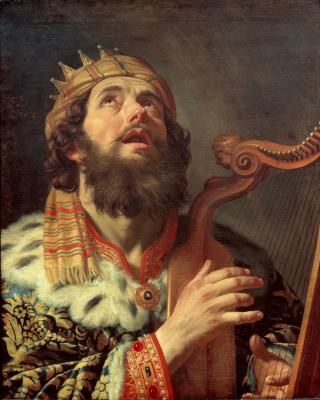 King David plays the Harp, by Gerard van Honthorst, 1622 © Centraal Museum, Utrecht