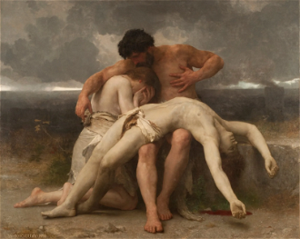 The First Mourning, by William-Adolphe Bouguereau,1888 © Museo Nacional de Bellas Artes, Buenos Aires