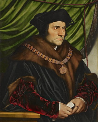 Saint Thomas More, portrait by Holbein © The Frick Collection, New York