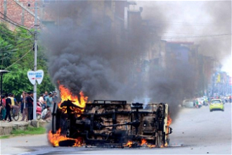 Violence in Manipur, India