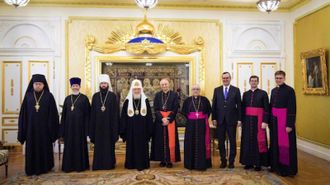 Group photo at end of the meeting. Vatican Media