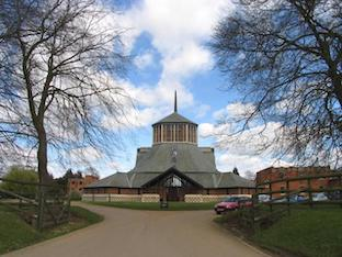 Douai Abbey. Wiki image by Pam Brophy