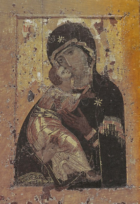 ..... Theotokos of Vladimir..... image public domain