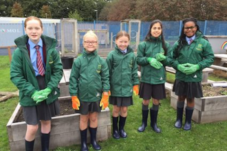 Young ecologists from Faith Primary Academy