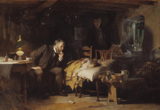 The Doctor,  by Sir Luke Fildes © The Tate Gallery
