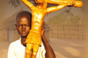 Sudanese boy with cross. Image ACN
