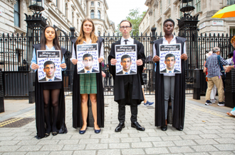 Maths lesson at Downing Street