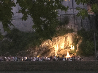 Grotto at Lourdes. Image ICN/JS
