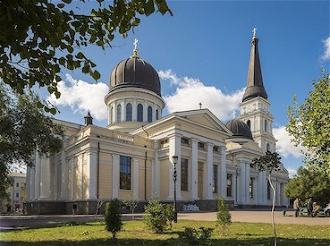 Odesa Cathedral of the Transfiguration. Wiki Image: Konstantin Brizhnichenko