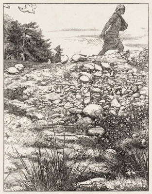 The Sower, Sir John Everett Millais,1864, An Illustration to 'The Parables of Our Lord' © Tate Gallery