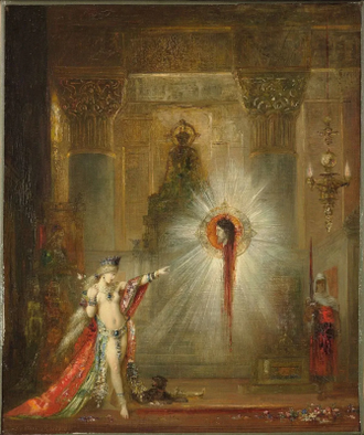 The Apparition of the Head of St John the Baptist, by Gustave Moreau, 1876 © Fogg Museum, Harvard Art Museums, Cambridge, Massachusetts
