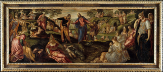 The Miracle of the Loaves and Fishes, by Jacopo Tintoretto, circa 1545-50 © Metropolitan Museum, New York