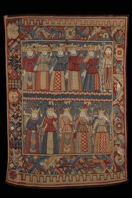 The Wise and Foolish Virgins, 17th century tapestry, Norway, © Minneapolis Institute of Art / The William Hood Dunwoody Fund