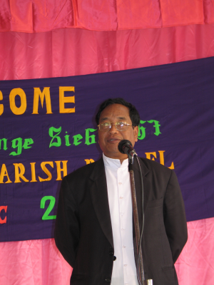 Archbishop Lumon of Imphal © ACN