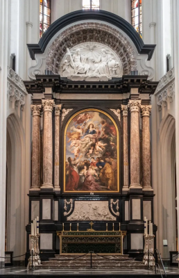 The Assumption of the Virgin Mary,  Painted by Peter Paul Rubens,  1626© Cathedral of our Lady, Antwerp, Belgium