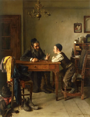 Commercial Instruction by Isidor Kaufmann 1912 © Art Renewal Center, New Jersey