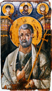 St Peter portrayed as a Roman consul