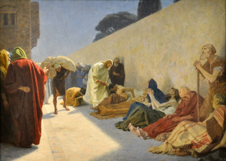 Jesus Healing the Sick, by Gebhard Fugel, 1920 © Dommuseum Freising, Bavaria, Germany