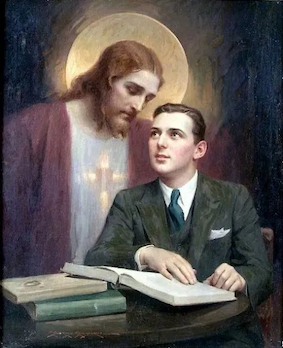 Come unto me, by Charles Bosseron Chambers, 1928 © Christian Art