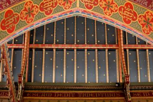 Pugin's beautiful decorative work painted over in the 1960s is being restored to its former glory thanks to a generous National Lottery grant.
