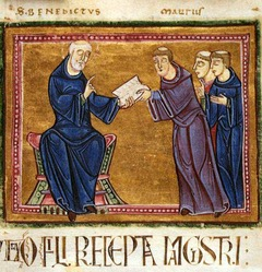 St Benedict and his Rule
