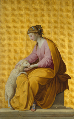 Meekness, by Eustache Le Sueur, 1650 © Art Institute Chicago, Charles H and Mary FS Worcester Collection
