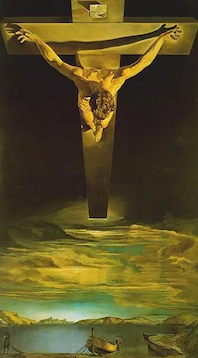Christ of St John of the Cross - Salvador Dali
