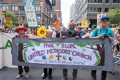 New York City: March to End Fossil Fuels 17.09.23. Photo: Simon Chambers/ACT Alliance