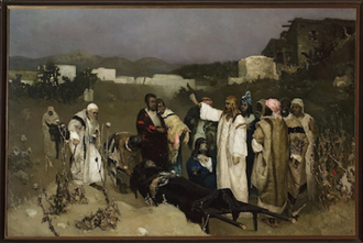 The resurrection of the son of the widow of Nain, Wilhelm Kotarbinsky © National Museum, Warsaw