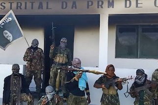 Archive image of jihadists in Cabo Delgado © ACN