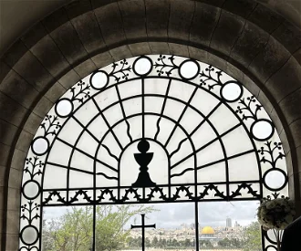 Dominus Flevit Church Jerusalem. Image ICN/JS