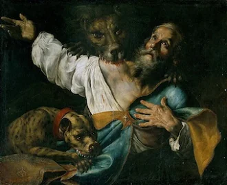 Saint Ignatius of Antioch, by Cesare Fracanzano, 1640 © Galleria Borghese, Rome