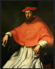 Cardinal Pole by  follower of Sebastiano del Piombo. Lambeth Palace. Image courtesy of Church Commissioners.