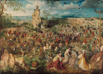 The Procession to Calvary, by Pieter Breughel the Elder, 1564,  © Kunsthistorisches Museum, Vienna
