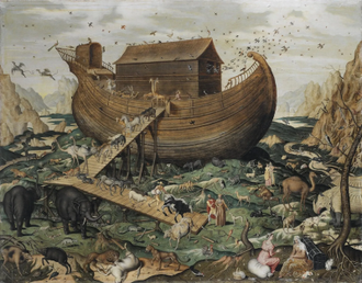 Noah's Ark on Mount Ararat, by Simon de Myle, 1570 © Private Collection, France