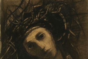 Christ Crowned with Thorns by Odilon Redon  - Wiki Image