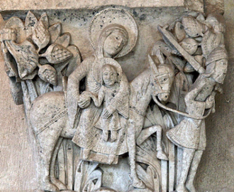 Autun St Lazare Flight Into Egypt