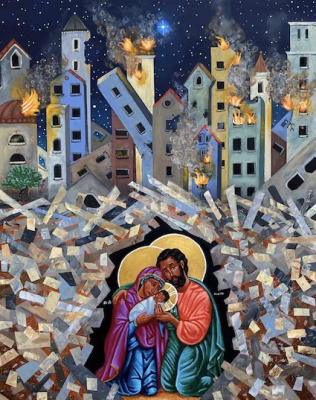 Christ in the Rubble - Kelly Latimore