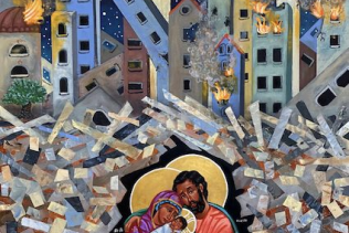 Christ in the Rubble - Kelly Latimore